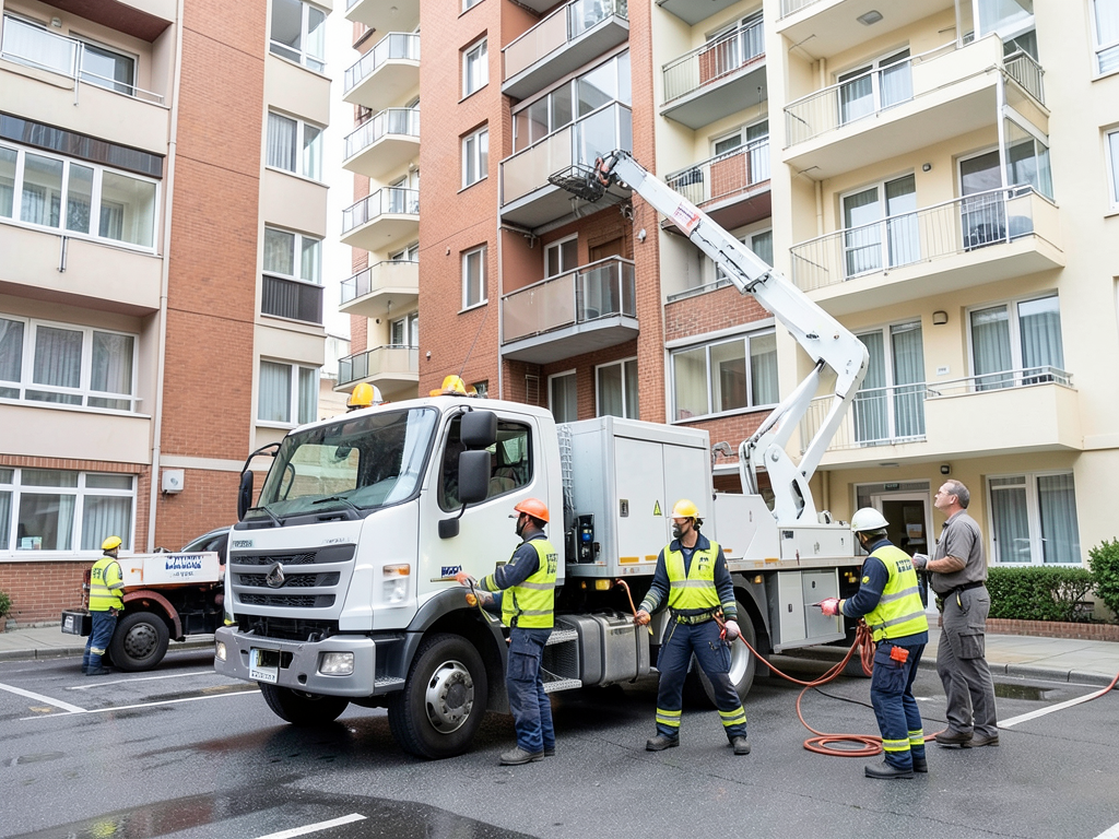 Emergency water extraction services for apartment