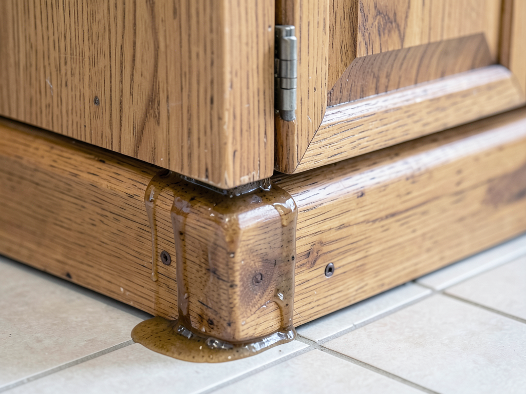 Fixing Wet Bar Leaks and Cabinet Damage in Your Ballantyne Finished Basement