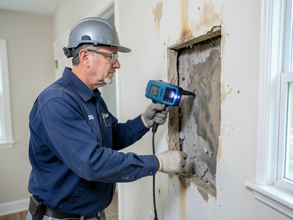 Professional water damage cleanup for residential