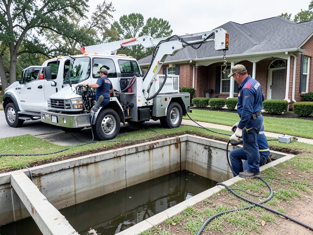 Who to call for a main water line break under your